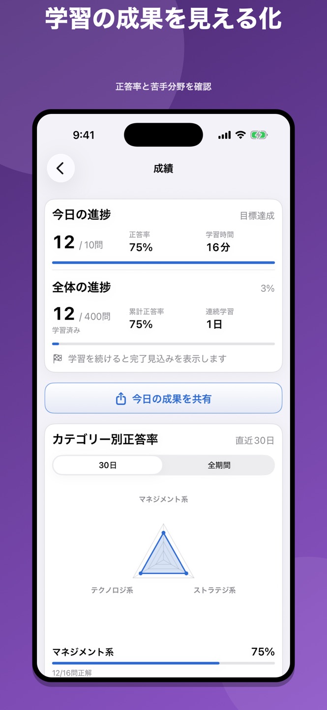 応用情報技術者試験 問題集のスクリーンショット 6