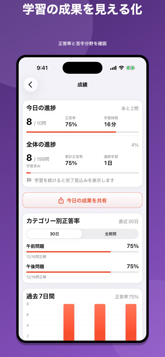 臨床検査技師 国家試験問題集のスクリーンショット 6