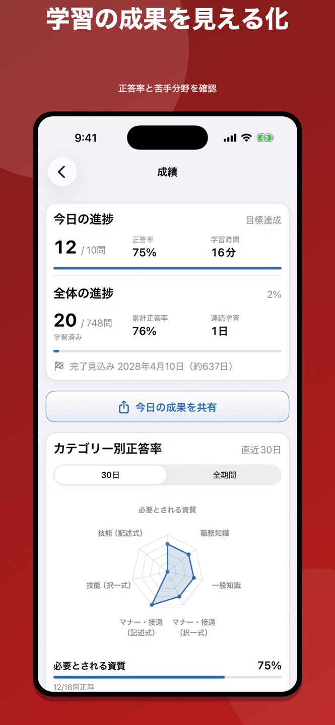 秘書検定3級 問題集のスクリーンショット 6
